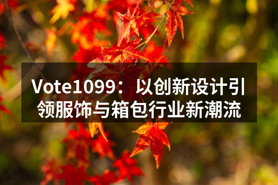 Vote1099新款服饰展示